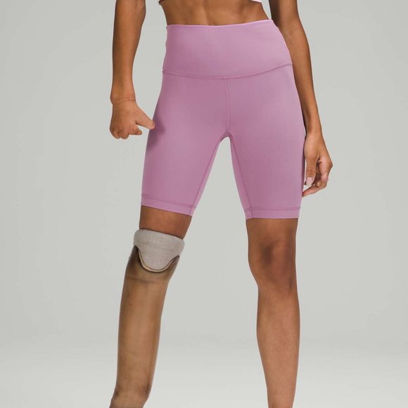 Lululemon Wunder Train High Rise Short 8" inseam size 2 JUBI JUBILEE - Picture 2 of 7